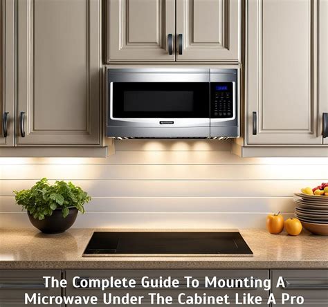 microwave under cabinet mounting bracket|microwaves that mount under cabinet.